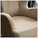 Smith Poltrona In Velluto Beige Con Braccioli - Foto miniatura 3