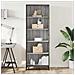 Libreria Grigio Sonoma 60x35x170,5 Cm In Truciolato - Foto miniatura 3