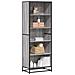 Libreria Grigio Sonoma 60x35x170,5 Cm In Truciolato - Foto miniatura 1