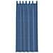 Tende In Voile Con Passanti 2 Pz Blu Reale 140x260 Cm - Foto miniatura 5