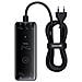 Caricabatterie Baseus Digital Charger GaN, 3x USB-C + USB + DC, 240W + Cavo 1m (Nero) - Foto miniatura 1