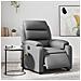 Poltrona Massaggiante Elettrica Reclinabile Grigio Similpelle - Foto miniatura 2