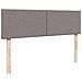 Pouf Letto con Materasso Tortora 140x200 cm in Tessuto - Foto miniatura 9