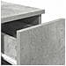 Comodino con Cassetto Grigio Cemento 20x36x60 cm - Foto miniatura 8