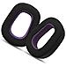 Cuscinetti Auricolari Di Ricambio Per Logitech Zone Vibe 100, Confezione Da 2, Nero/viola - Foto miniatura 1