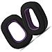 Cuscinetti Auricolari Di Ricambio Per Logitech Zone Vibe 100, Confezione Da 2, Nero/viola - Foto miniatura 2