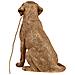 Lampada Da Tavolo Cane Marley Oro - Foto miniatura 4