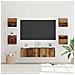 Set mobile TV 6 pcs Legno vecchio Media 120 x 30 x 30 cm - Foto miniatura 2