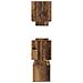 Set mobile TV 6 pcs Legno vecchio Media 120 x 30 x 30 cm - Foto miniatura 8