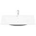 Mobile lavabo Rovere nero 90 x 39 x 62 cm Legno multistrato - Foto miniatura 7