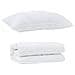 Piumone con Cuscino 2 pcs Bianco 155 x 200 cm Microfibra - Foto miniatura 1