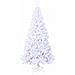 Albero di Natale artificiale Bianco 210 cm PVC e Acciaio - Foto miniatura 5