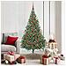 Albero di Natale artificiale con luci integrate Verde 180 cm - Foto miniatura 2