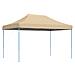 Tenda Party Beige 292 x 440 x 315 cm Tessuto Oxford - Foto miniatura 1