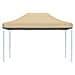 Tenda Party Beige 292 x 440 x 315 cm Tessuto Oxford - Foto miniatura 3