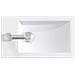 Lavabo da bagno Cromato 45,5 x 25,5 x 13 cm Metallo - Foto miniatura 3