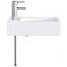 Lavabo da bagno Cromato 45,5 x 25,5 x 13 cm Metallo - Foto miniatura 5