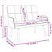 Sofa a Due Posti Grigio scuro 115 x 61 x 87 cm Velluto - Foto miniatura 9