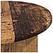 Tavolo laterale Legno antico Ø 39 x 38 cm Legno ingegnerizzato - Foto miniatura 4