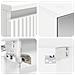 Set di mobili per il bagno 4 pcs Bianco - Foto miniatura 4
