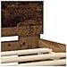Struttura del letto con strisce LED Legno vecchio 160 x 200 cm - Foto miniatura 6