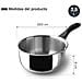 31320 - Mestolo dritto versatore Garinox, in acciaio inox, con beccuccio versatore - Foto miniatura 2