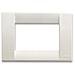 Placca Classica, 3 Posizioni, Tecnopolimero Bianco - Foto miniatura 1