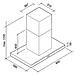 Cappa a Isola CLMI90.00P2#BCOI490F Aspirante 90 cm Colore Acciaio Inox - Foto miniatura 5