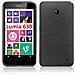 Custodia Tpu Silicone Per Nokia Lumia 630 Colore Nero Effetto Metallico - Foto miniatura 1