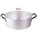 Casseruola Bassa Con Maniglie Inox 2mm - Diametro Cm 36 - Altezza Cm 13-capacità Lt 12,5 - Foto miniatura 2