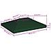 Copertura Superiore Per Gazebo 310 G / m² 4x3m Verde - Foto miniatura 3