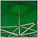 Gazebo Richiudibile 3x3 M Pieghevole Telo Verde In Pvc 100% Impermeabile 9007 - Foto miniatura 2