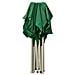Gazebo Richiudibile 3x3 M Pieghevole Telo Verde In Pvc 100% Impermeabile 9007 - Foto miniatura 5