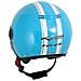 Casco Jet Scooter Moto Quad Omologato Ece 22 05 Visiera Azzurro M - Foto miniatura 3
