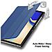Custodia Per Tablet Compatibile Con Samsung Galaxy Tab S4 (10.5"" Zoll) T830 / T835 In Blu Scuro Jersey - Coperchio Protettiva Ultra Sottile Con Funzione Auto Wake Up E Stand - Foto miniatura 3
