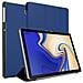 Custodia Per Tablet Compatibile Con Samsung Galaxy Tab S4 (10.5"" Zoll) T830 / T835 In Blu Scuro Jersey - Coperchio Protettiva Ultra Sottile Con Funzione Auto Wake Up E Stand - Foto miniatura 10