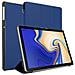 Custodia Per Tablet Compatibile Con Samsung Galaxy Tab S4 (10.5"" Zoll) T830 / T835 In Blu Scuro Jersey - Coperchio Protettiva Ultra Sottile Con Funzione Auto Wake Up E Stand - Foto miniatura 11