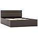 Giroletto Contenitore Idraulico LED Grigio Similpelle 140x200cm - Foto miniatura 4
