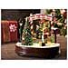 Carillon Paesaggio Natalizio Girevole Con Luci E Suoni Idea Regalo Natale - Foto miniatura 2