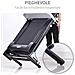 Tapis Roulant Elettrico Pieghevole 1-12km / h Motore 500w Schermo Lcd Nero - Foto miniatura 6