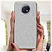 Cover Xiaomi Redmi Note 9t 5g Silicone Semi-rigido Paillette Amovibili Argento - Foto miniatura 3