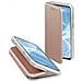 Essential Line ""curve"" Booklet - Flip-hlle Fr Mobiltelefon - Polyurethan, Thermoplastisches Polyurethan (tpu) - Rosegold - Fr Samsung Galaxy A71 (00188585)  - Foto miniatura 1