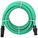 Tubo di Aspirazione con Connettori in PVC 7 m 22 mm Verde - Foto miniatura 1