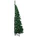 Albero di Natale per Angolo con Supporto Verde 240 cm in PVC - Foto miniatura 7