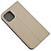 Custodia Book Orizzontale Sensitive Case Per Apple Iphone 12 - 12 Pro Gold - Foto miniatura 3