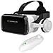 Casco Vr Shinecon G04bs Per Smartphone Realtà Virtuale 3d Con Audio Bluetooth Bianco - Foto miniatura 9