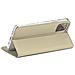 Smart Book Custodia Poket Silicone Flip Cover Case Per Apple Iphone 13 Mini Gold - Foto miniatura 5
