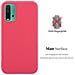 Custodia Compatibile Con Xiaomi Redmi 9t / Poco M3 In Candy Rosso - Coperchio Protettivo In Silicone Tpu Flessibile - Foto miniatura 2