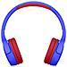 Cuffie Bluetooth 5.1 Per Bambini Autonomia 8 Ore Pieghevoli Blu / Rosso - Foto miniatura 2