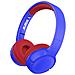 Cuffie Bluetooth 5.1 Per Bambini Autonomia 8 Ore Pieghevoli Blu / Rosso - Foto miniatura 1